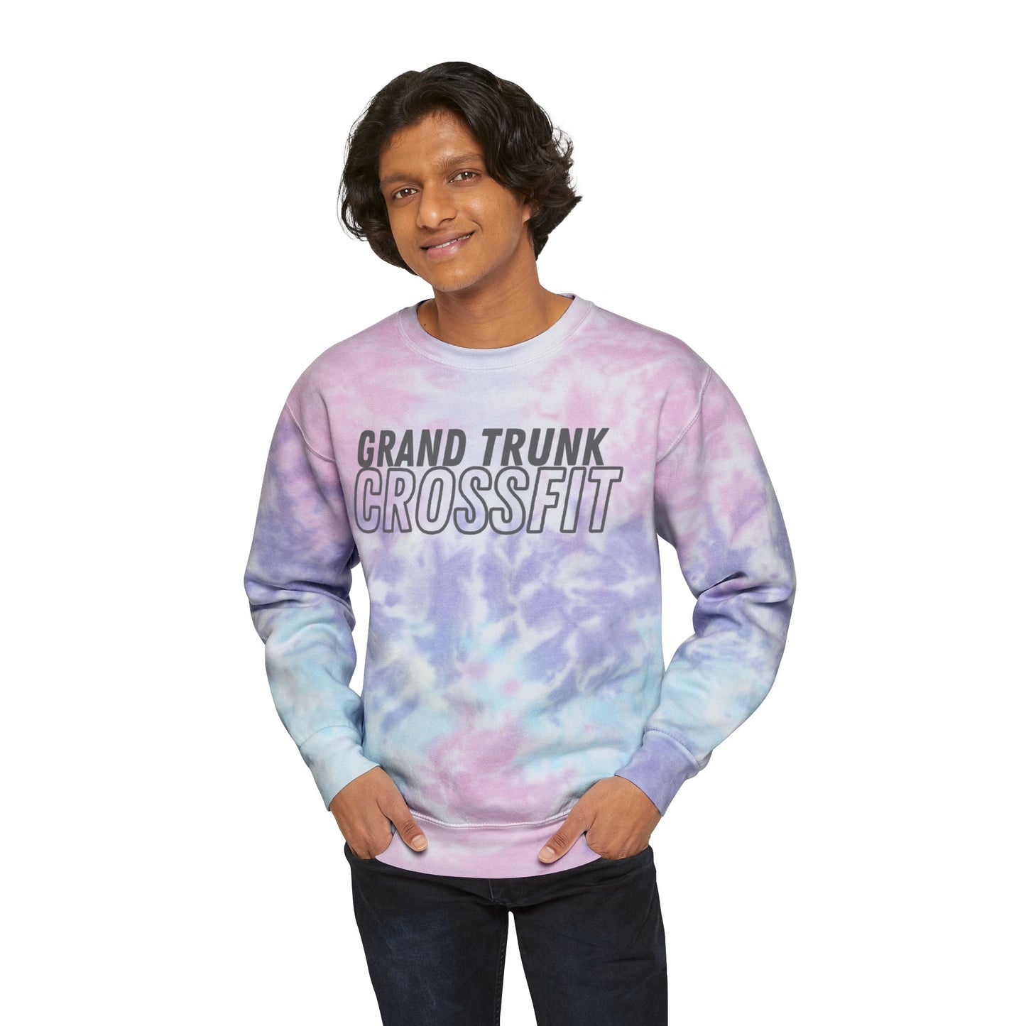 Grand Trunk CrossFit Tie-Dye Sweatshirt – Unisex Cozy Athletic Wear