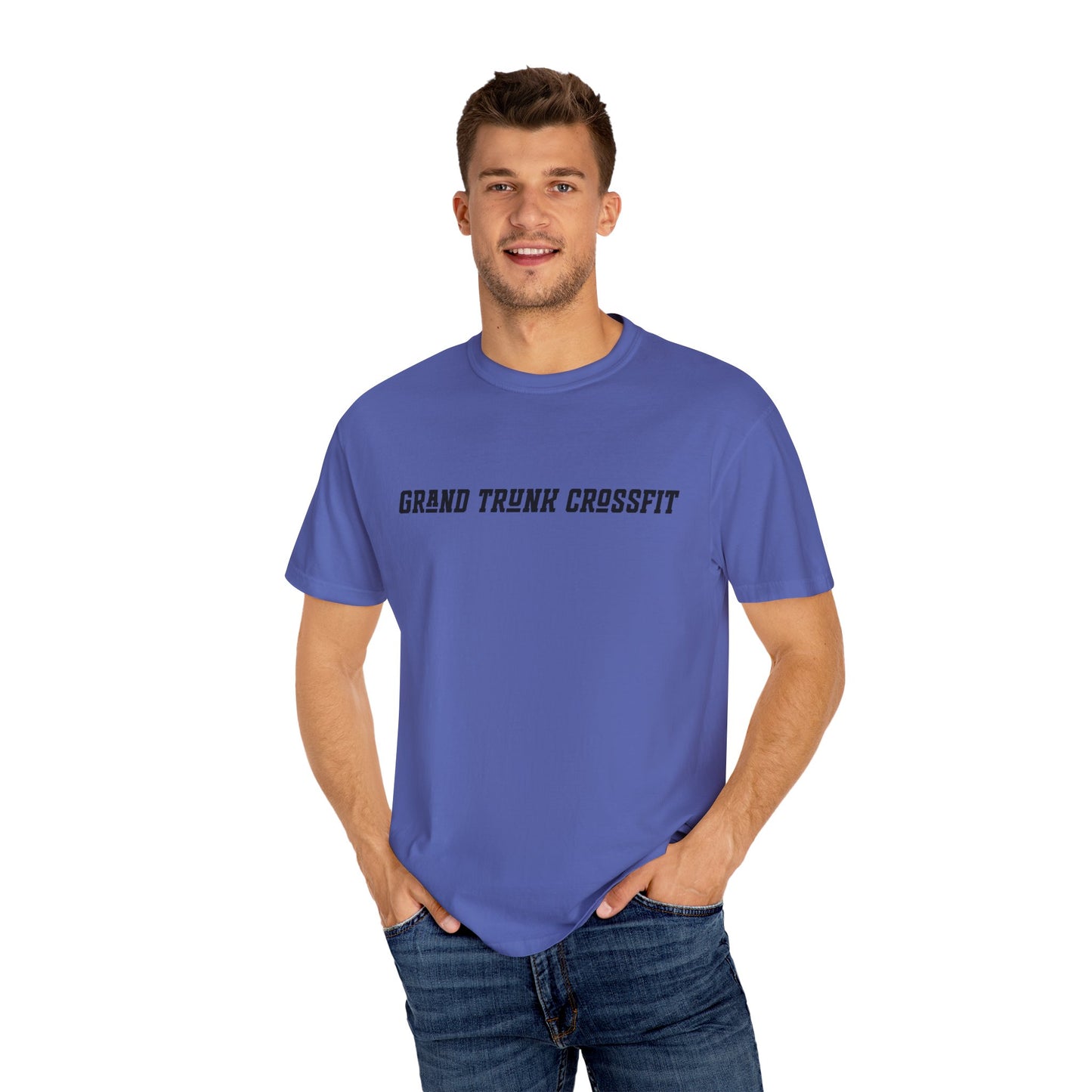 Grand Trunk CrossFit Unisex Garment-Dyed T-Shirt - Motivational Fitness Tee