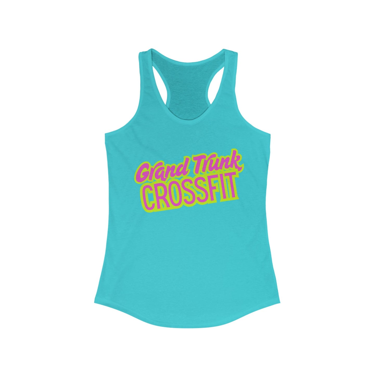 Crossfit Racerback Tank, Workout Top for Women, Fitness Apparel, Gym Clothing, Activewear for Her, Exercise Shirt