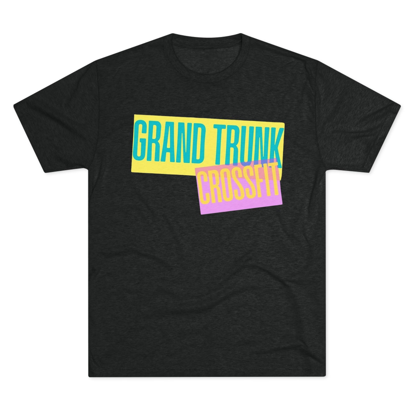 Grand Trunk CrossFit Unisex Tri-Blend Crew Tee - Comfortable Athletic Wear for Fitness Enthusiasts