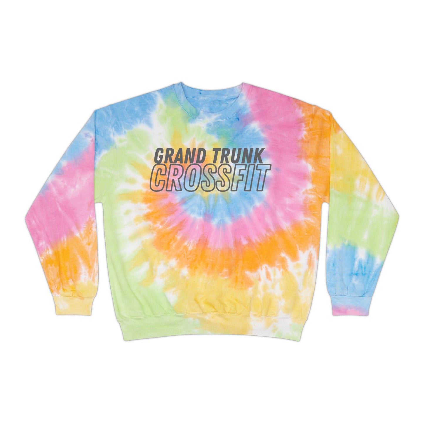 Grand Trunk CrossFit Tie-Dye Sweatshirt – Unisex Cozy Athletic Wear
