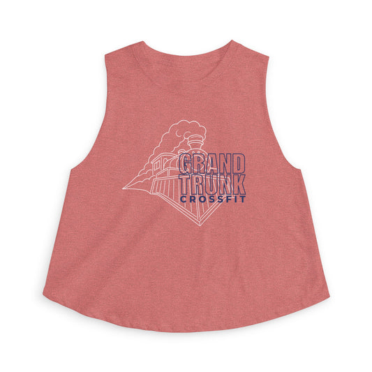 SPRING Grand Trunk CrossFit Women's Crop Tank — Vintage Fitness Crop Top