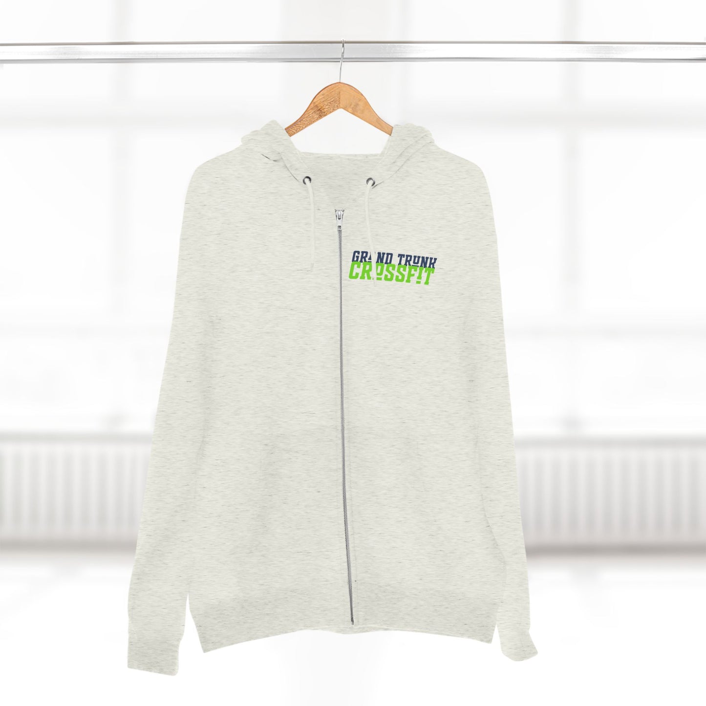 Grand Trunk CrossFit Unisex Zip Hoodie - Perfect for Gym Lovers and Active Lifestyle