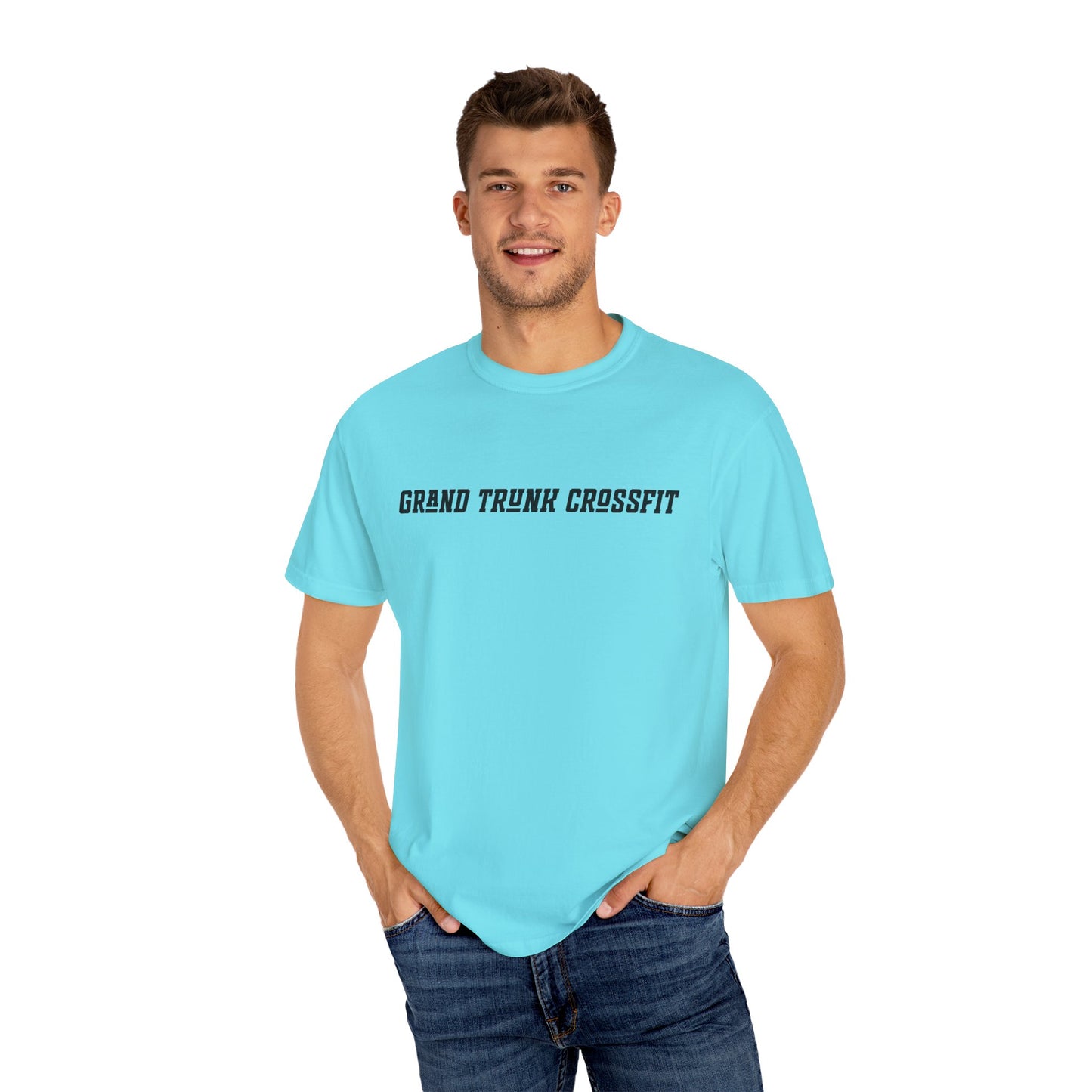 Grand Trunk CrossFit Unisex Garment-Dyed T-Shirt - Motivational Fitness Tee