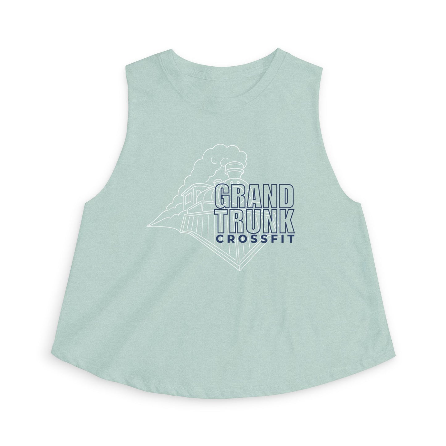 SPRING Grand Trunk CrossFit Women's Crop Tank — Vintage Fitness Crop Top