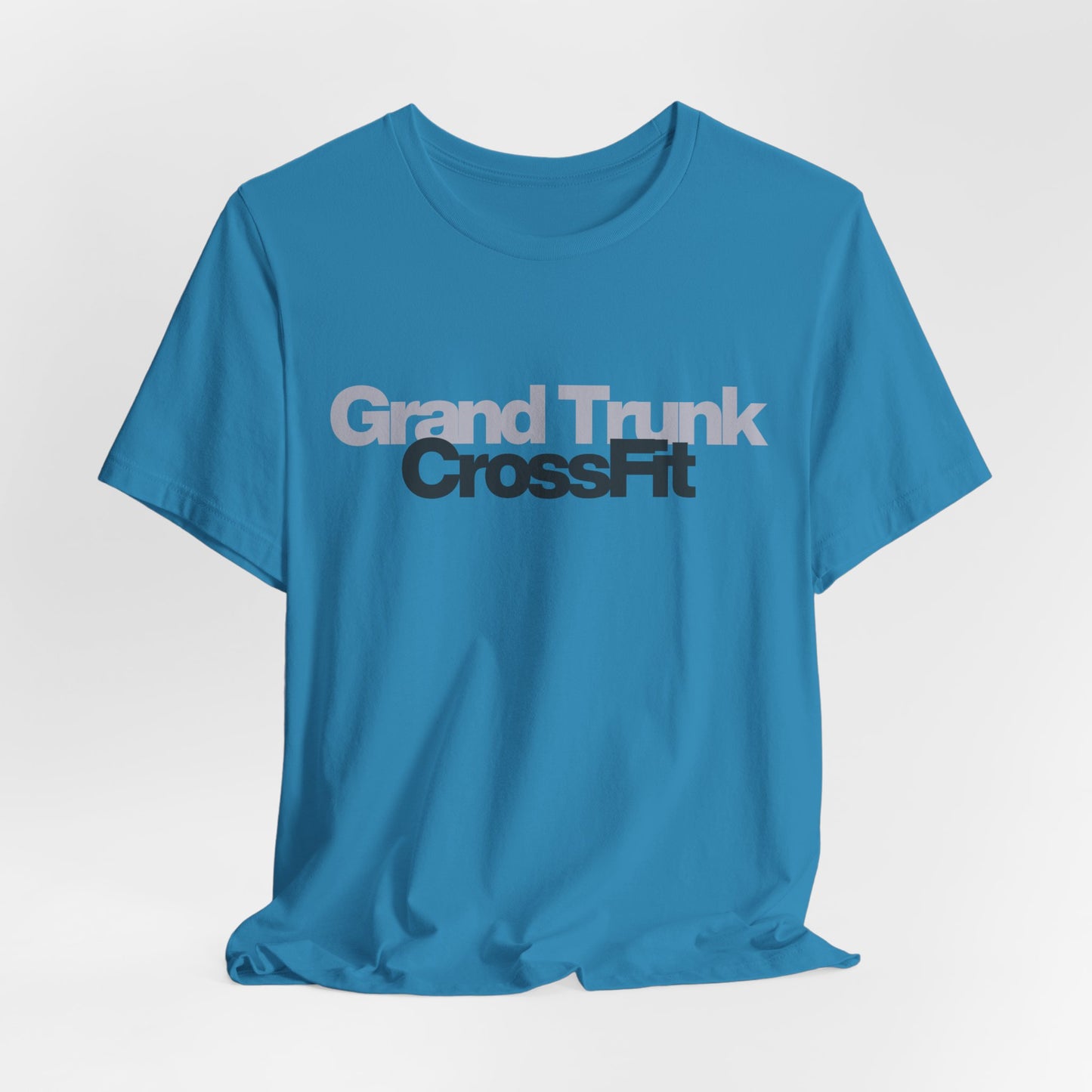 CrossFit Grand Trunk T‑Shirt — Retro Gym Tee for CrossFitters