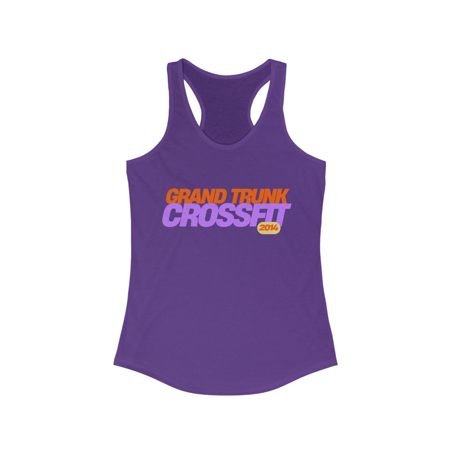 CrossFit Racerback Tank Top, Workout Top for Women, Fitness Apparel, Gym Wear, Exercise Shirt