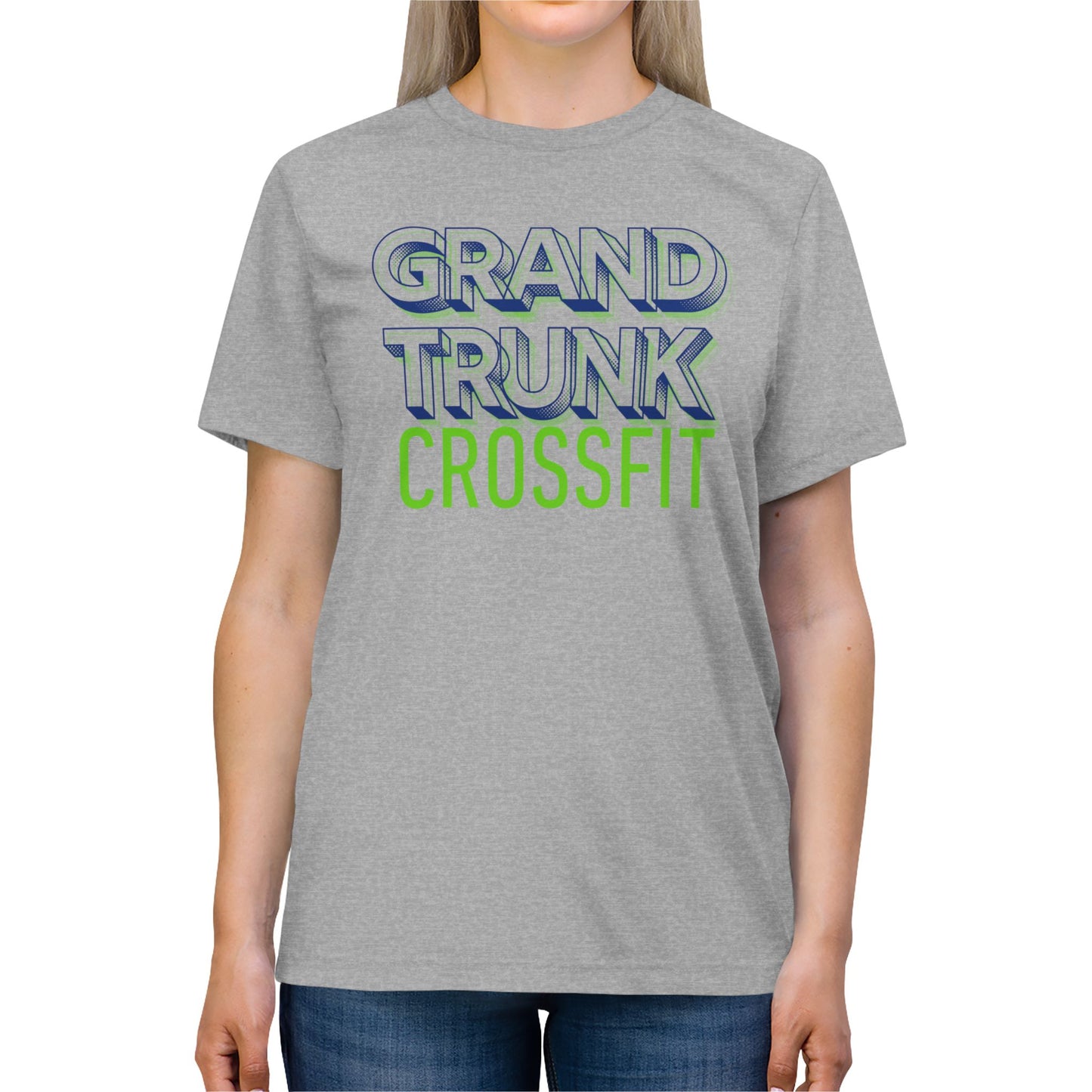 Grand Trunk CrossFit Unisex Triblend Tee - Comfortable & Stylish Fitness Shirt