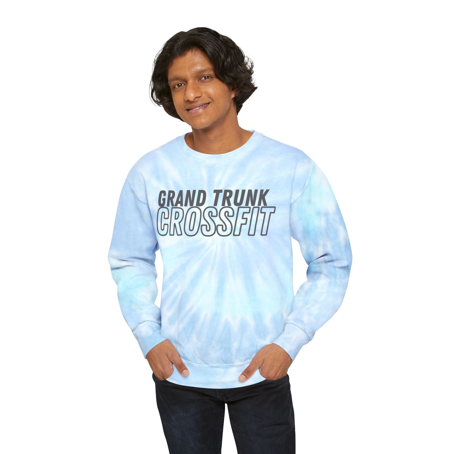 Grand Trunk CrossFit Tie-Dye Sweatshirt – Unisex Cozy Athletic Wear