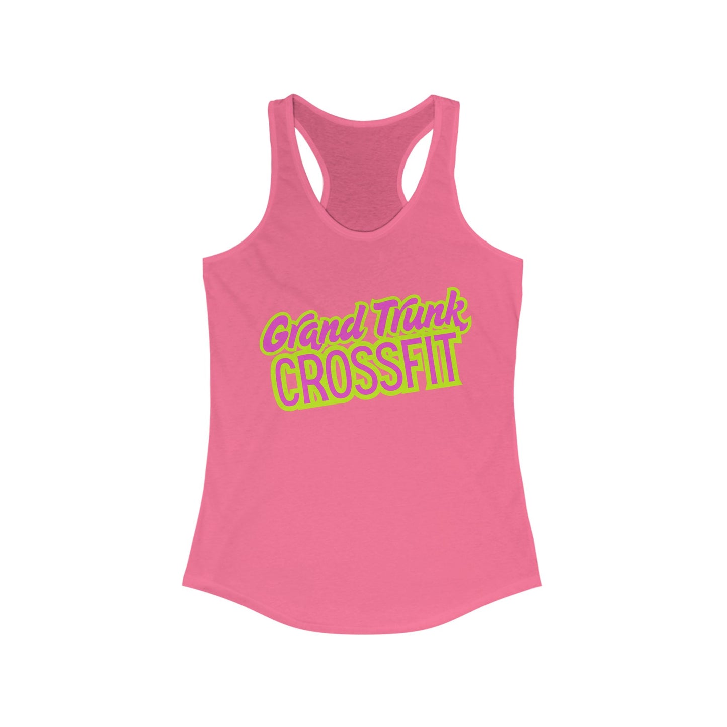 Crossfit Racerback Tank, Workout Top for Women, Fitness Apparel, Gym Clothing, Activewear for Her, Exercise Shirt