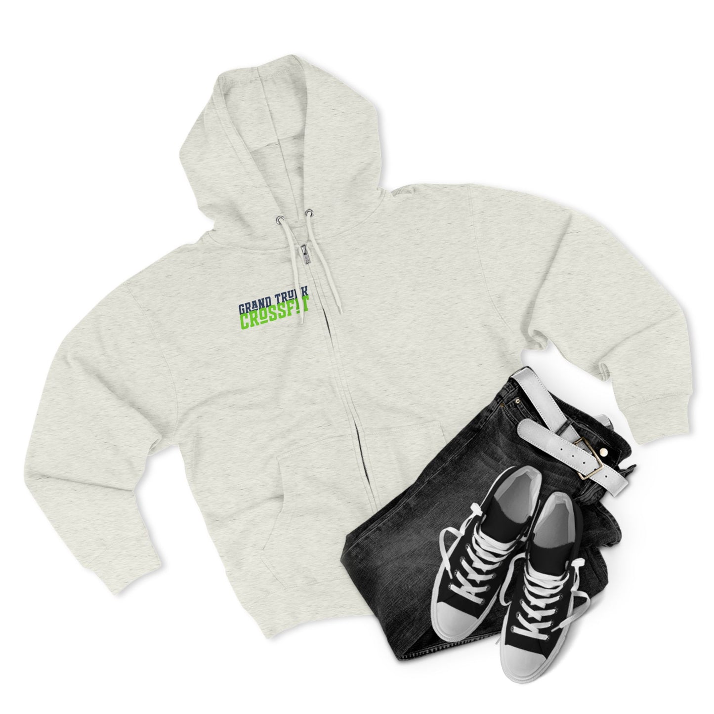 Unisex Zip Hoodie - Grand Trunk CrossFit Design