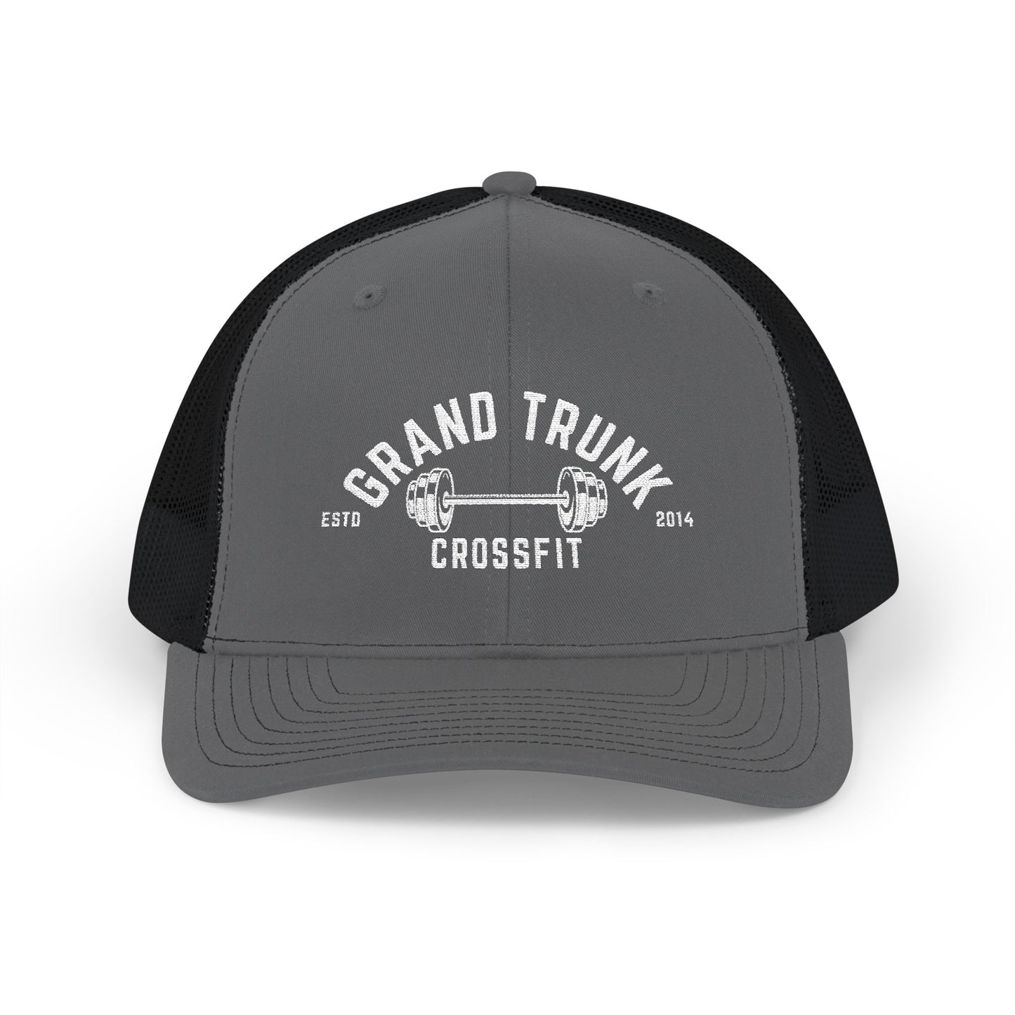 CrossFit Trucker Cap — "Grand Trunk" Embroidered Snapback