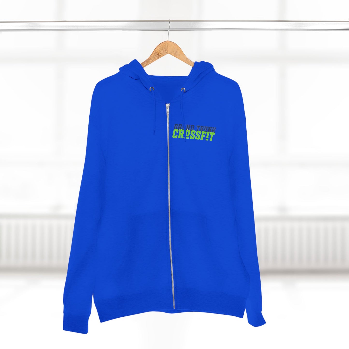 Grand Trunk CrossFit Unisex Zip Hoodie - Perfect for Gym Lovers and Active Lifestyle