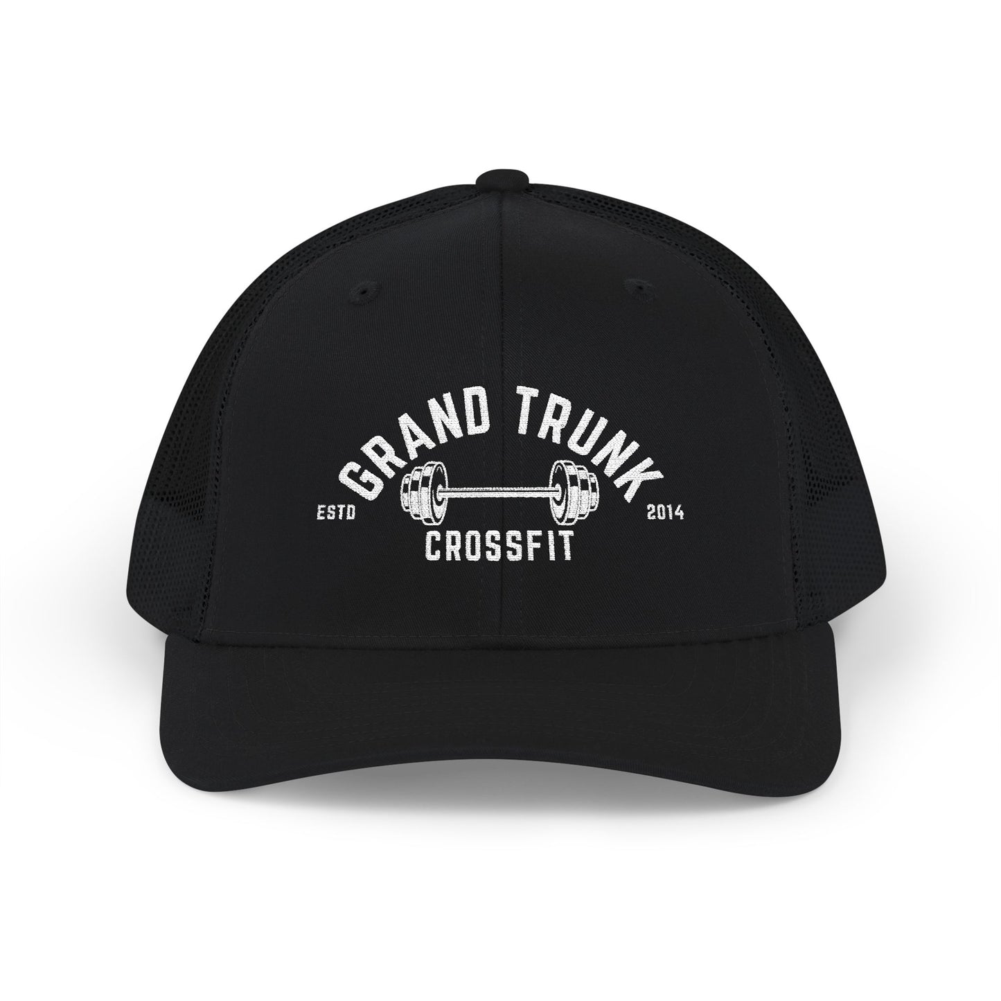 CrossFit Trucker Cap — "Grand Trunk" Embroidered Snapback