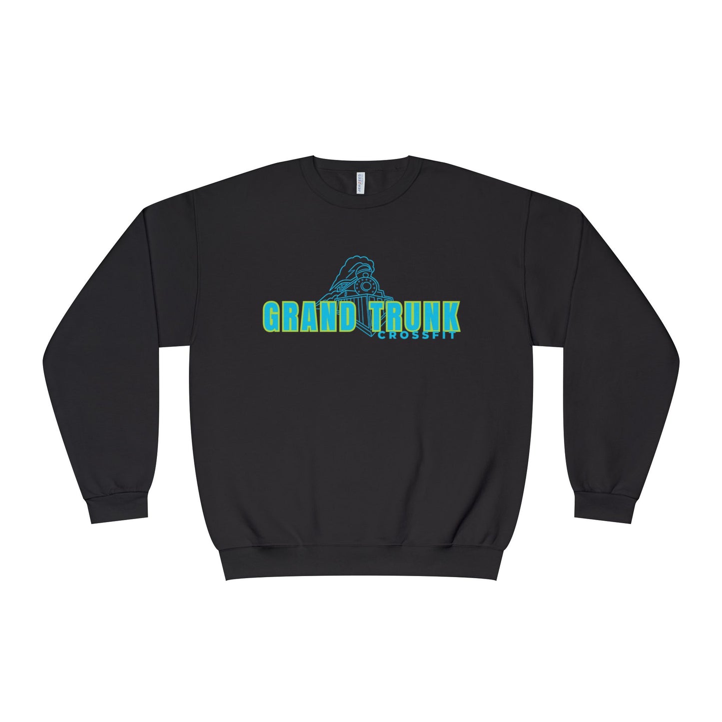 Grand Trunk Crewneck Sweatshirt — Retro Teal Logo Pullover