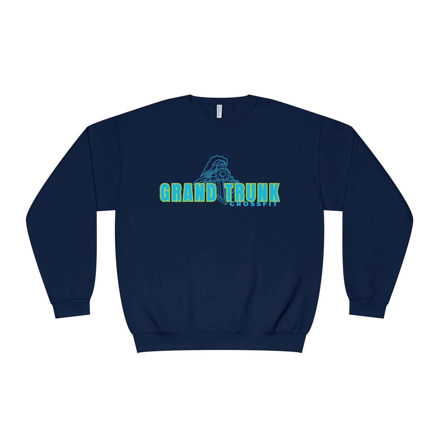 Grand Trunk Crewneck Sweatshirt — Retro Teal Logo Pullover