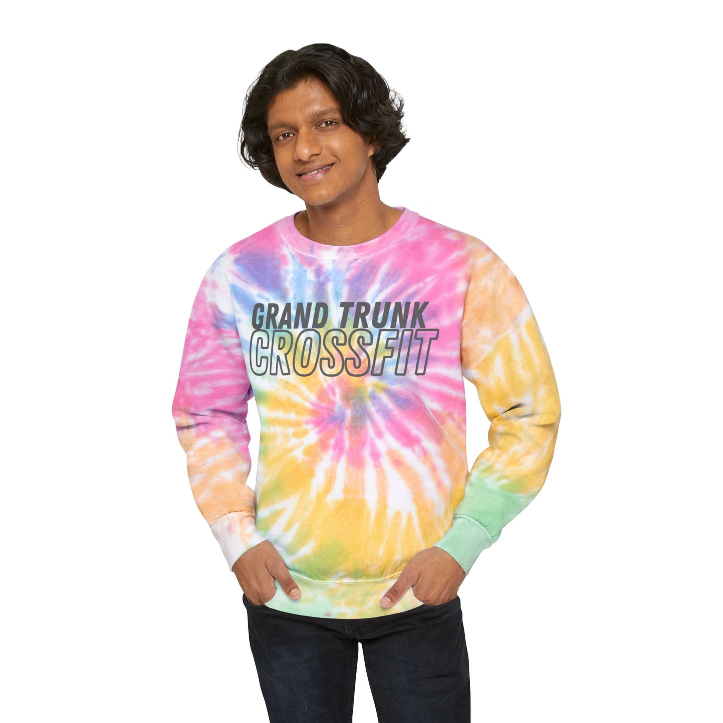 Grand Trunk CrossFit Tie-Dye Sweatshirt – Unisex Cozy Athletic Wear