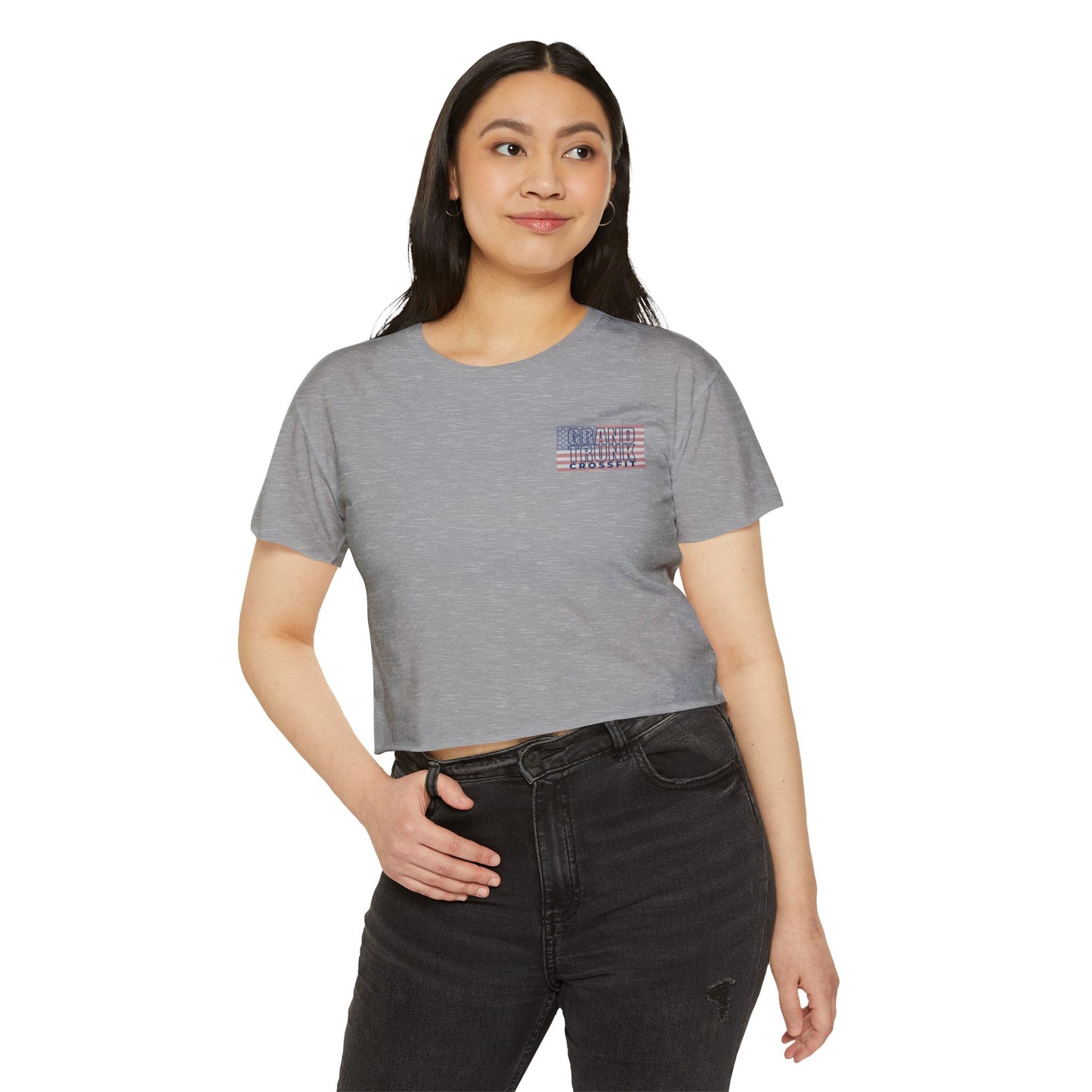 Murph 2026 Crop Top — Honor the Fallen Fitness Festival Tee