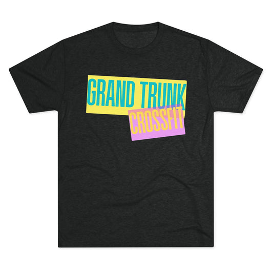 Grand Trunk CrossFit Unisex Tri-Blend Crew Tee - Comfortable Athletic Wear for Fitness Enthusiasts