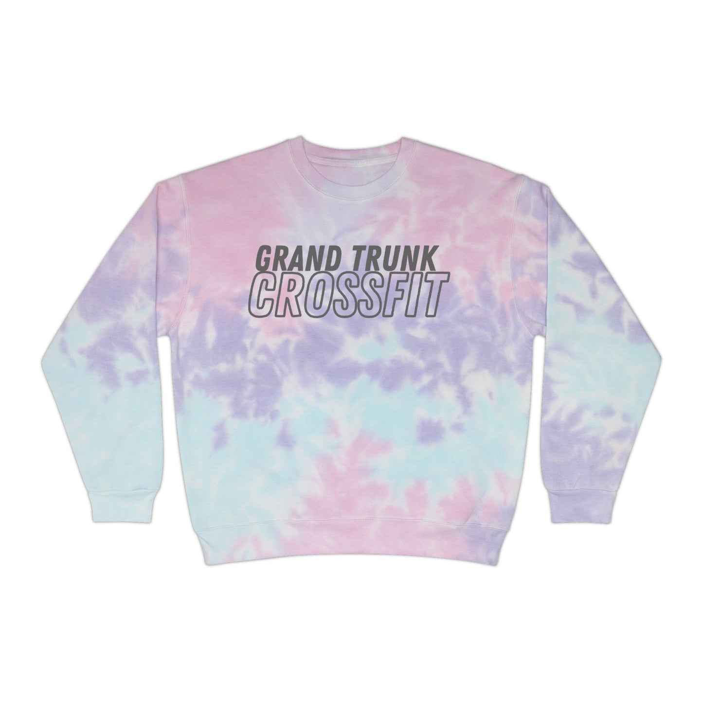 Grand Trunk CrossFit Tie-Dye Sweatshirt – Unisex Cozy Athletic Wear