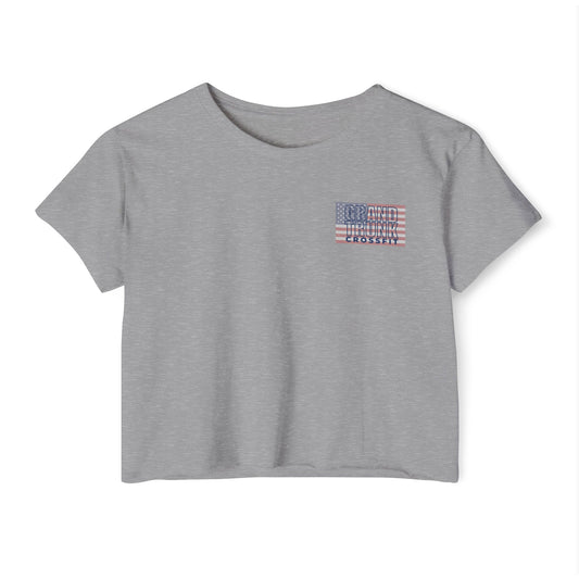 Murph 2026 Crop Top — Honor the Fallen Fitness Festival Tee